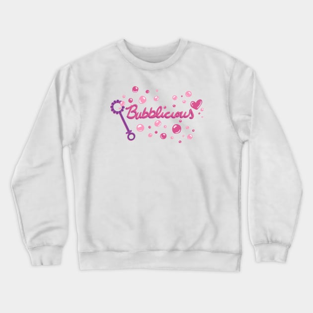 Bubblicious Princess Crewneck Sweatshirt by neemochan